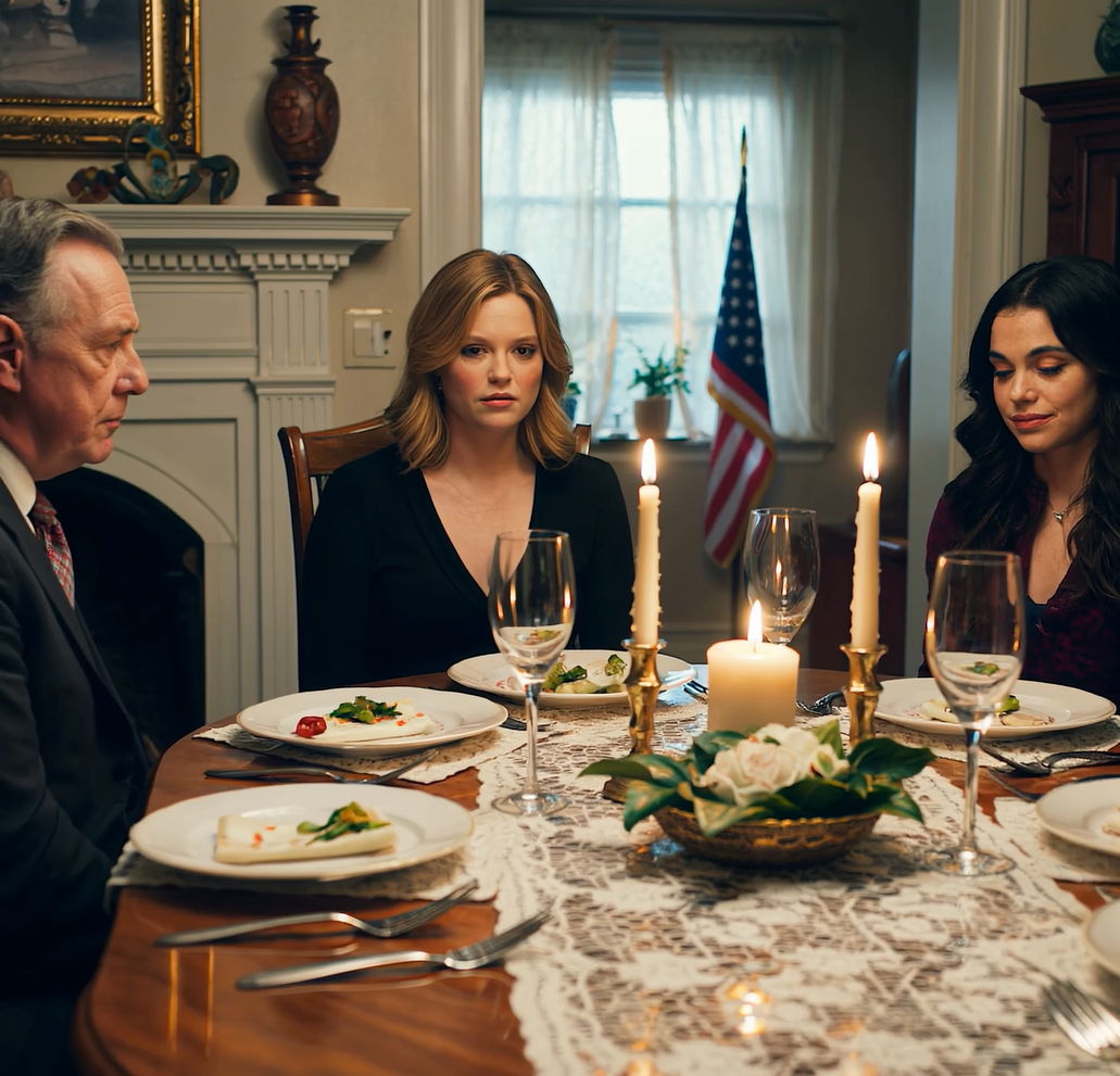 Disastro del Giorno del Ringraziamento: la notte in cui i miei genitori mi hanno ripudiato alla loro perfetta tavola americana, ore dopo qualcuno ha bussato alla loro porta chiedendo di me.