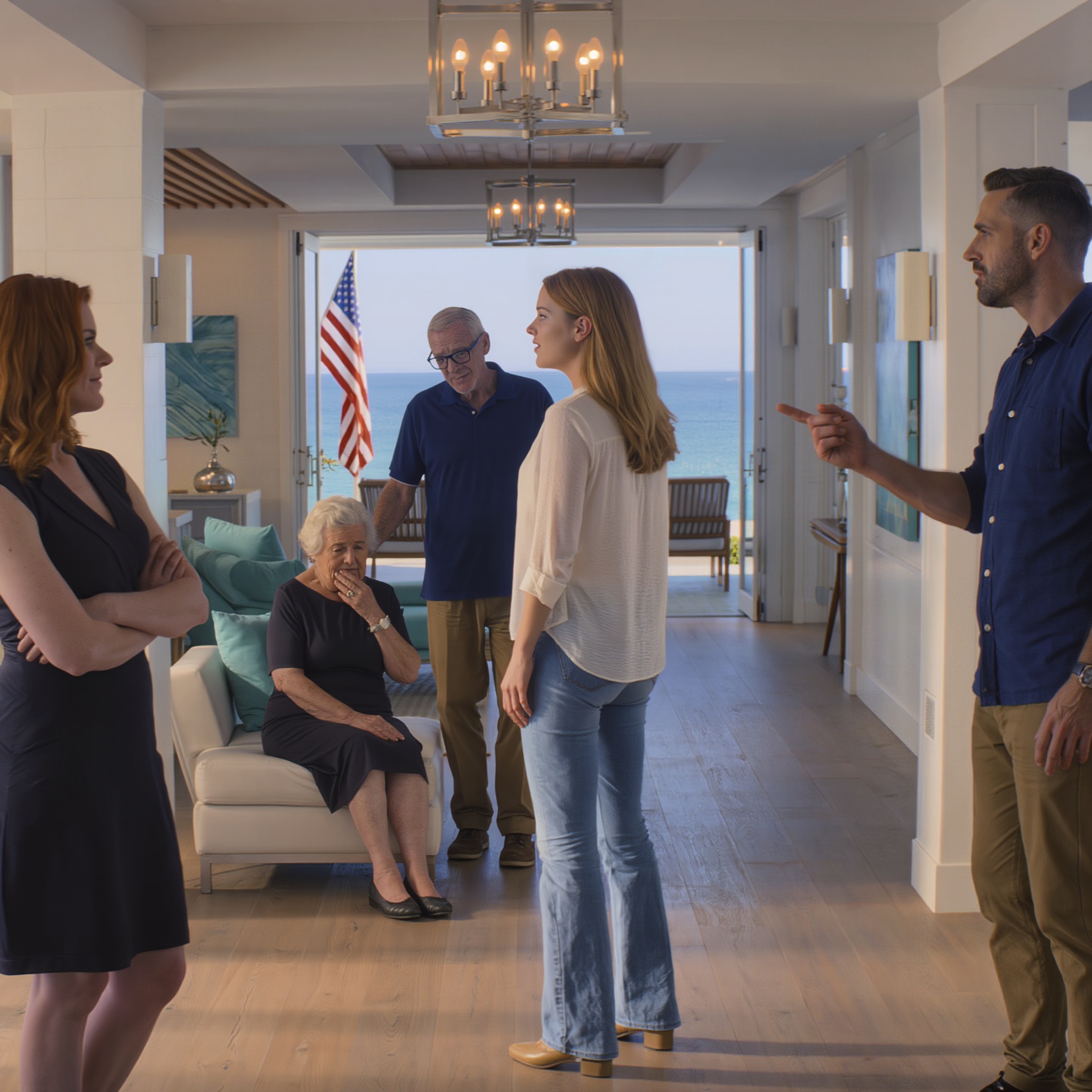 Per il cinquantesimo anniversario di matrimonio dei miei genitori, ho regalato loro una villa sul mare in California del valore di 425.000 dollari. Quando sono arrivato, mia madre piangeva, mio ​​padre se ne stava in piedi furioso sulla veranda e tutti i bagagli erano stati spinti fuori. Mio cognato ha indicato mio padre e ha gridato: “Questa è casa mia, mamma e papà, andatevene!”. Mia sorella maggiore è scoppiata a ridere, finché non sono entrato.