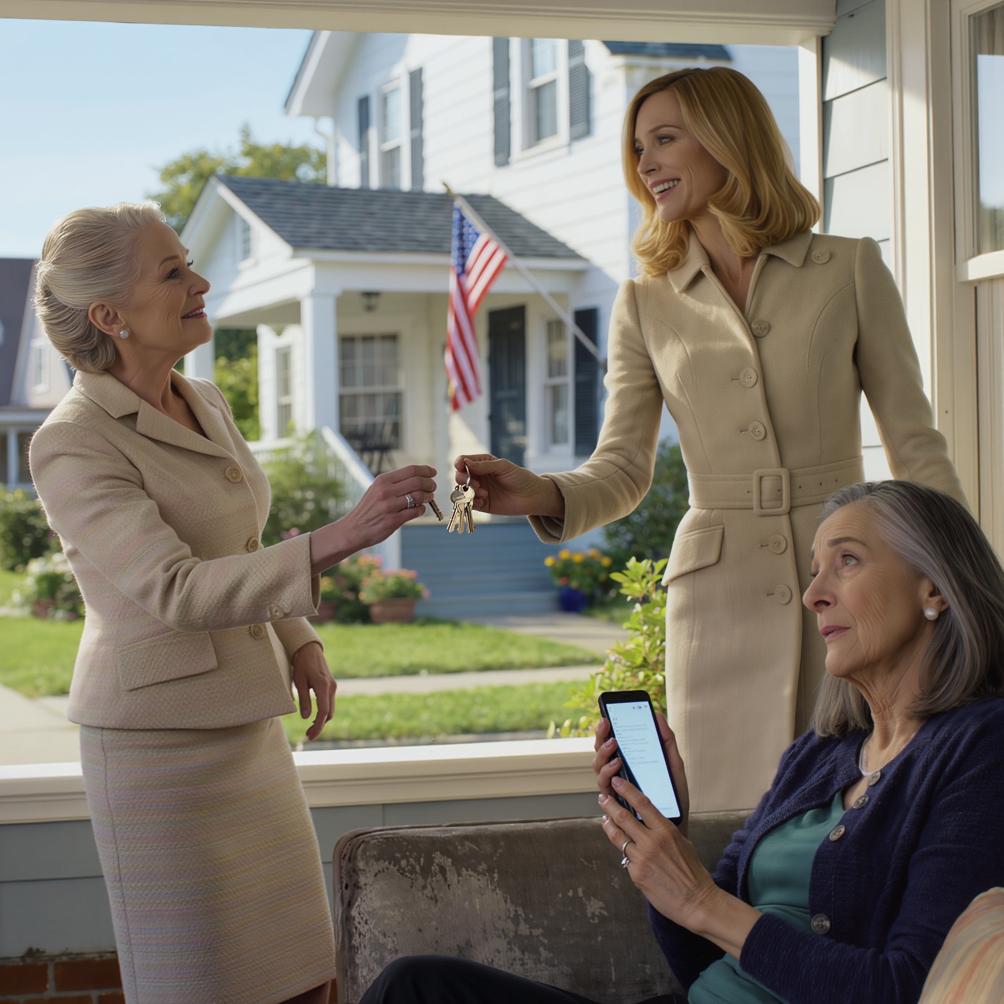 «Mia suocera merita di vivere in un posto davvero confortevole», disse mia figlia mentre le regalava una casa nuova e splendida. Io continuavo a vivere da sola in un vecchio appartamento squallido. Non dissi nulla. Qualche giorno dopo, ricevetti un messaggio.