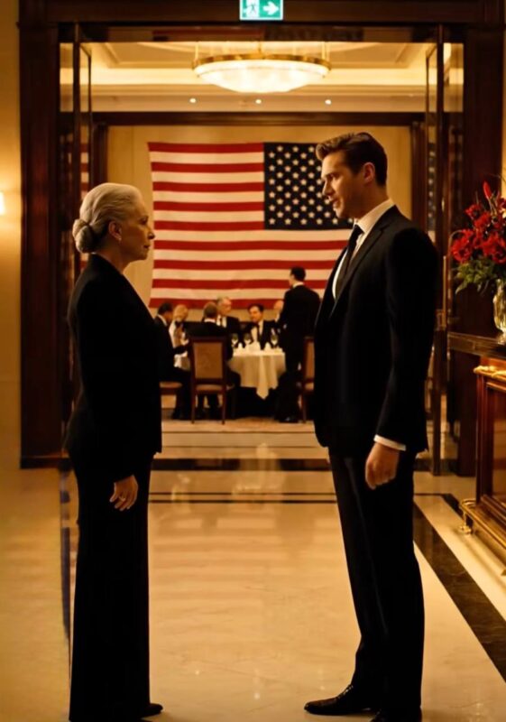 Tutti risero quando mio figlio, nell’atrio del ristorante, disse: “Questo tavolo è della famiglia, mamma. Vai, siediti in terrazza.” Non discutetti. Ordinai un caffè nero in silenzio e osservai mentre ordinavano champagne, wagyu e code di aragosta come se fossi invisibile. Quando mi posarono davanti la banconota da 3500 dollari, presi un sorso e poi la porgevo tranquillamente alla “famiglia”.