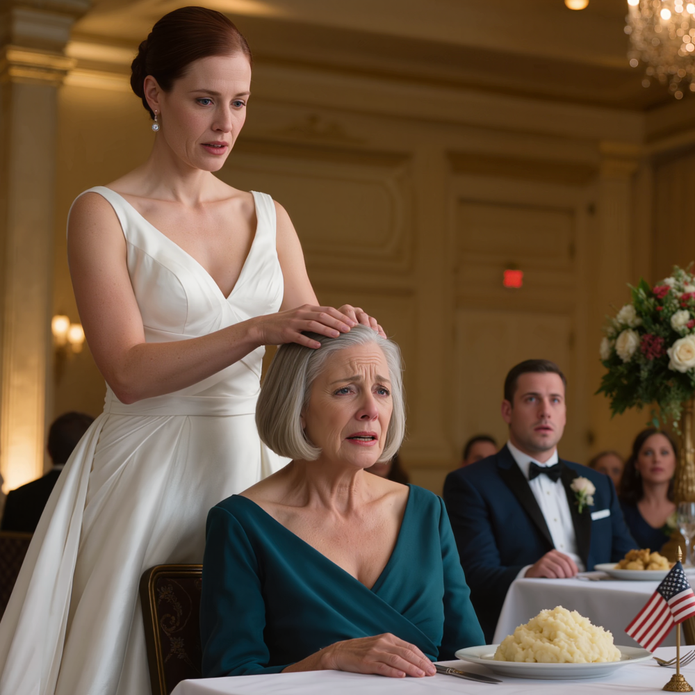 Al matrimonio di mio figlio, mia nuora mi ha chiesto di assaggiare il purè di patate caldo. Mi ha detto: “Assaggiate il cibo”. Pochi secondi dopo, un invitato si è alzato e ha chiesto: “Sapete chi è?”. E quella stessa sera ho preso una decisione che nessuno si aspettava.