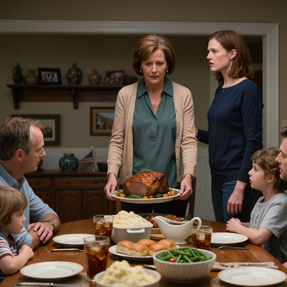 Ho passato cinque ore a preparare l’arrosto preferito di mia figlia, ma lei mi ha detto: “Lo mangerai dopo che tutti gli altri avranno finito”. Ho preso l’intero vassoio di arrosto e sono uscita di casa sua. In quel momento, ho capito che quella che lei chiamava “cura” in realtà era solo controllo.