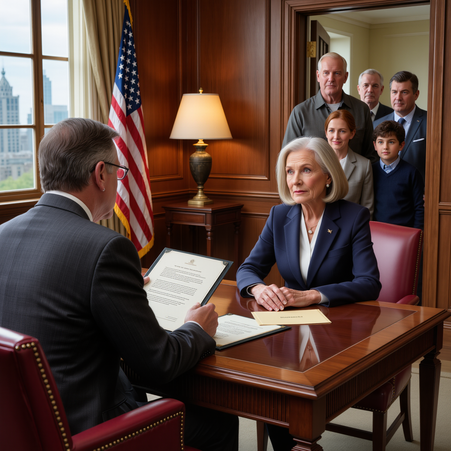 Quando mia sorella morì e lasciò tutta la sua eredità a mio nome, i miei tre figli – che non mi rivolgevano la parola da diciotto anni – si presentarono in uno studio legale in centro, chiamandomi “mamma” come se fosse una parola d’ordine che finalmente si erano ricordati; volevo credere al calore dei loro sorrisi, finché non vidi come i loro occhi continuavano a vagare oltre me, verso la cartella che avrebbe potuto comprare il loro perdono