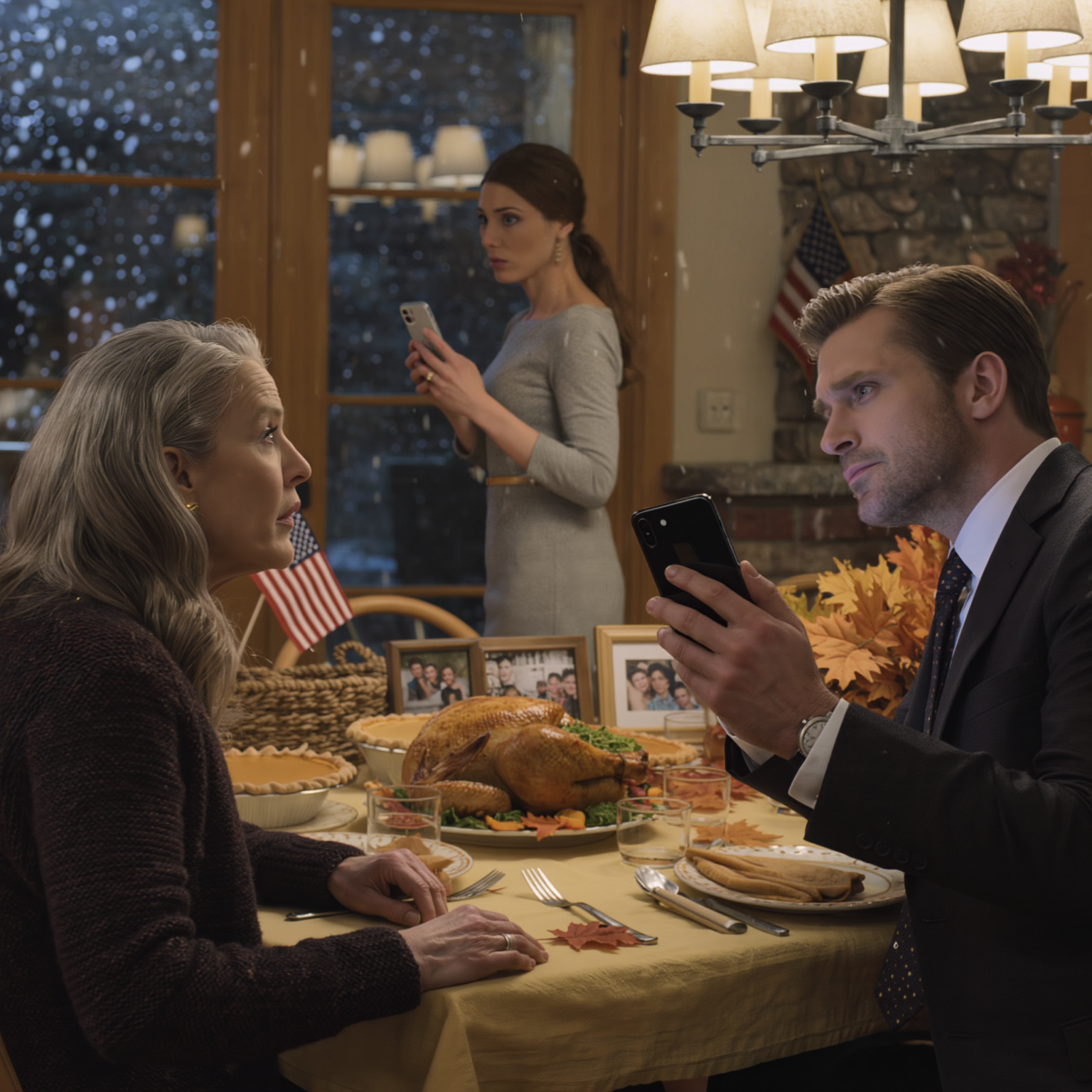 Il giorno del Ringraziamento, mio ​​figlio milionario è venuto a trovarmi e mi ha chiesto: “Ti è piaciuta la casa sul lago che ti ho regalato, mamma?”. Sono rimasta paralizzata e ho risposto: “Quale casa? Non ho mai ricevuto niente”. La mia affascinante nuora è intervenuta troppo in fretta, il suo sorriso rigido come una maschera, e i suoi occhi hanno tradito tutto.