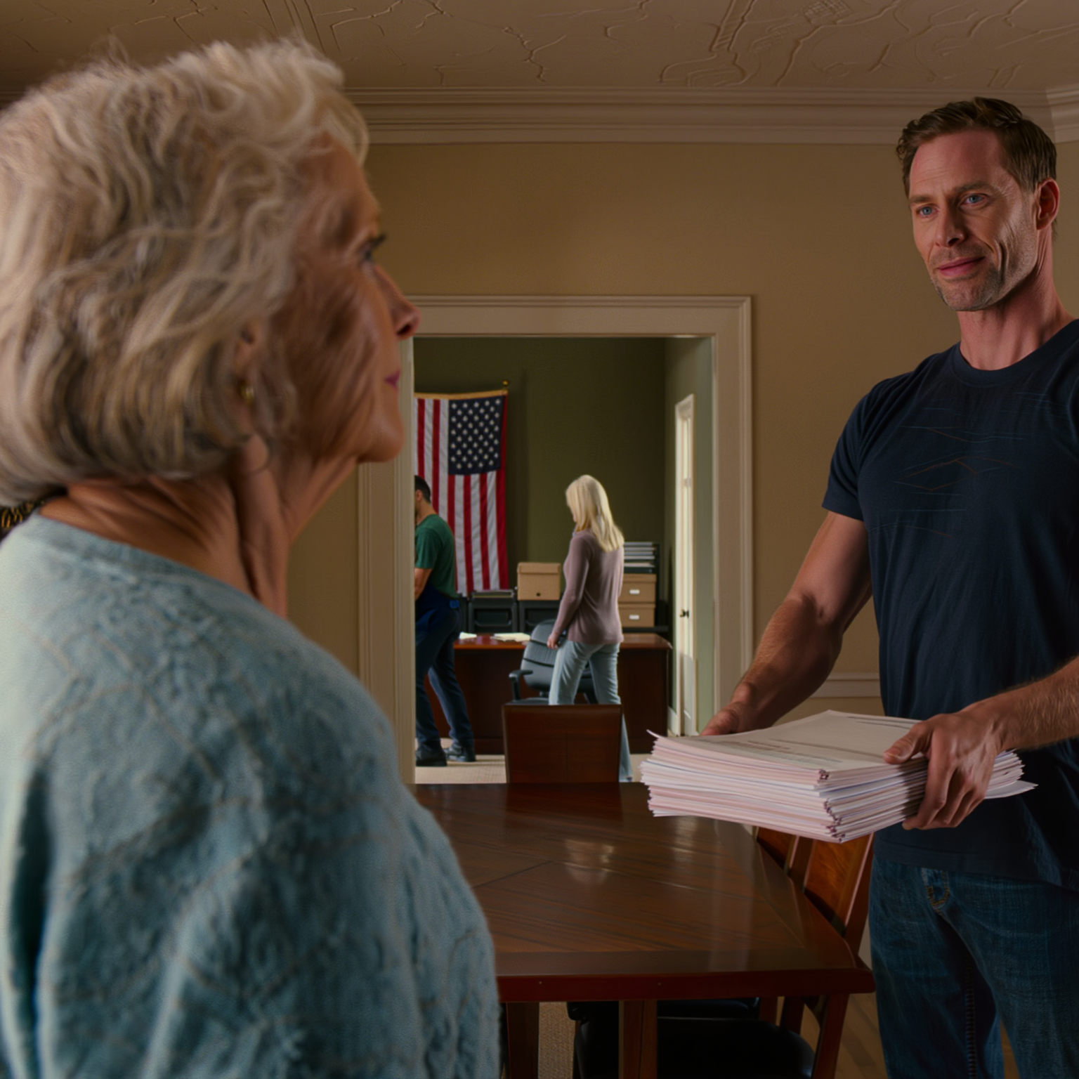 Alla mia festa per il 65° compleanno, mentre Logan continuava a indagare sul fondo fiduciario, la cassaforte e i documenti della casa, ho tranquillamente ceduto tutta la mia eredità multimilionaria al fondo fiduciario; alle 6:00 del mattino seguente Natalie ha chiamato supplicandomi: “Non tornare a casa oggi”, e quando ho visto il camion dei traslochi sulla mia veranda a Tacoma, la parte più gelida è stata che si erano preparati come se non l’avrei mai scoperto in tempo,