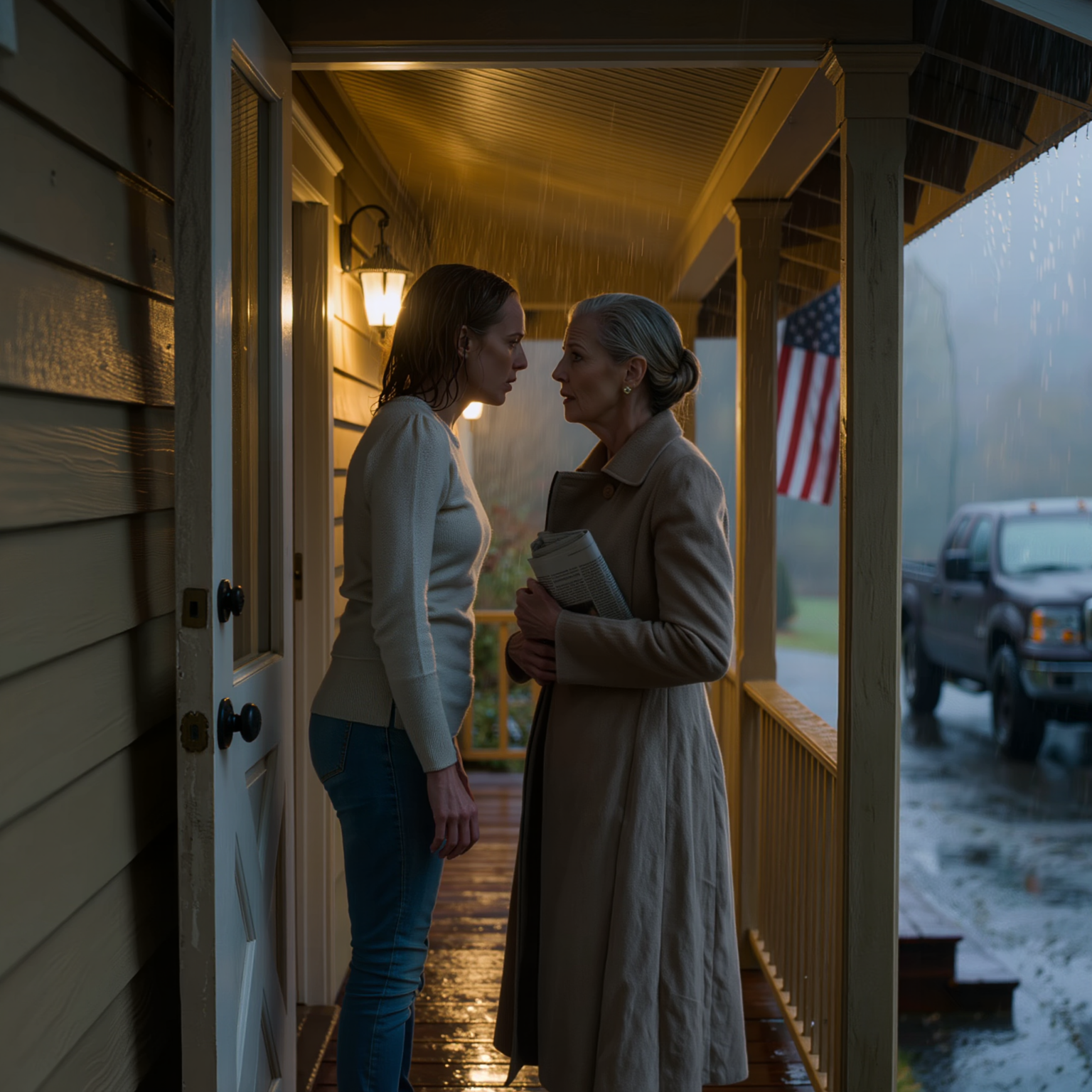 I miei genitori mi hanno interrotto a diciannove anni perché amavo un elettricista, diciannove anni dopo mia madre si è presentata sul mio portico americano tremando con un giornale in mano e chiamandomi con un nome che giurava non avrei mai più potuto usare