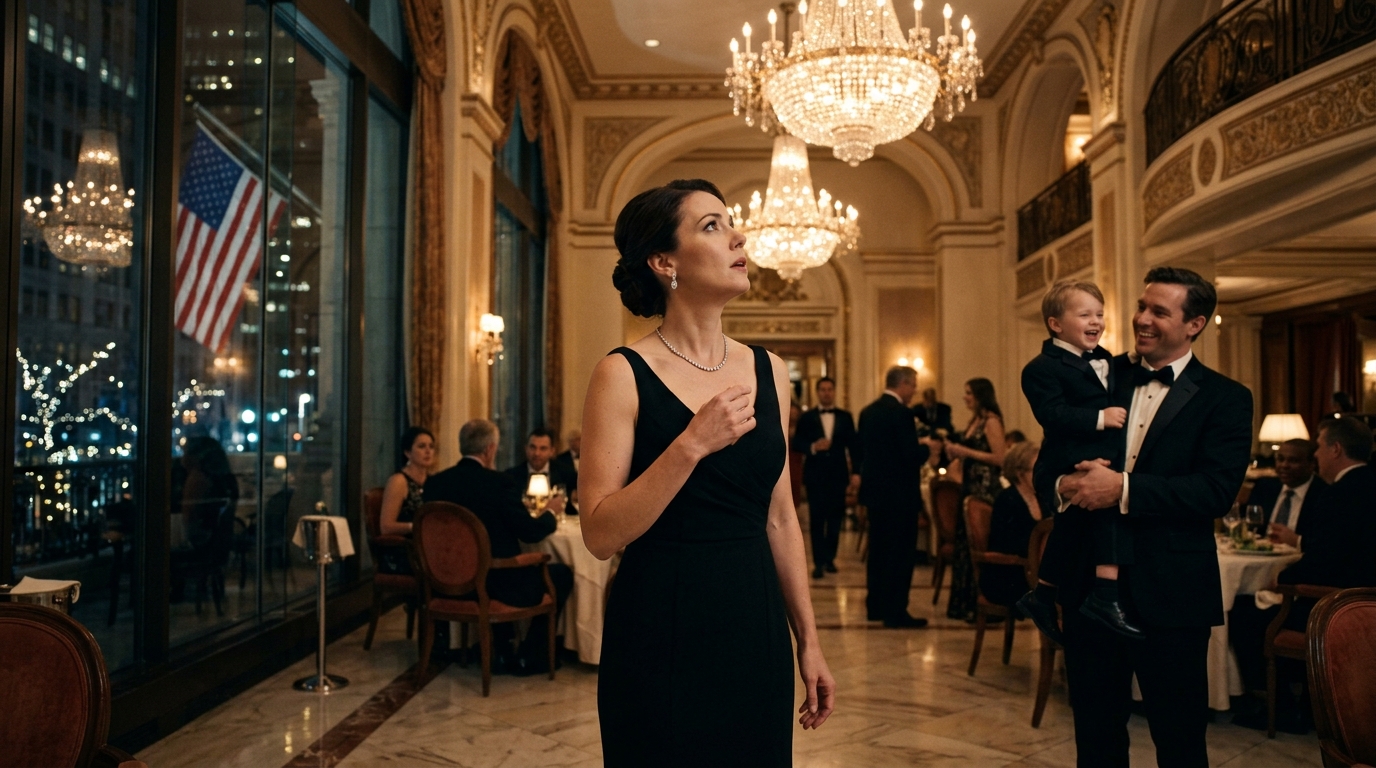 «Solo abito da sera. Se non potete vestirvi in ​​modo adeguato, non venite», scrisse mia madre nell’invito per il sessantesimo compleanno di mio padre, poi chiamò per sottolineare che il nuovo fidanzato di mia sorella era il figlio di un senatore, «non possiamo averti lì… capisci?», dissi io «capisco perfettamente» e riattaccai, ma quella sera, quando tutta la famiglia passò davanti al tavolo migliore da Morrison’s, quello che teneva in braccio mia figlia era il governatore — e quello fu il momento in cui nessuno di loro ebbe più il controllo della storia