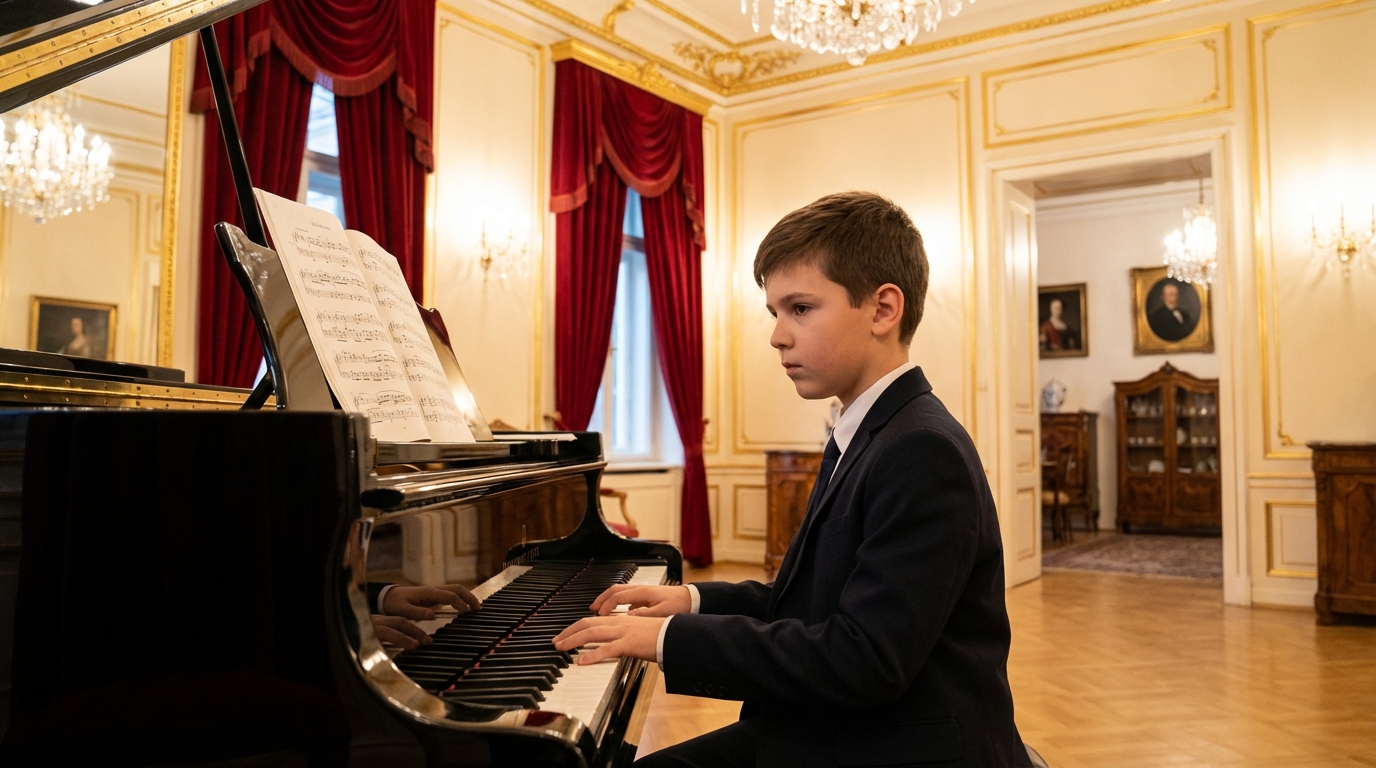 Quella notte sorprendente, una giovane donna umile suonò il pianoforte e cambiò tutto.