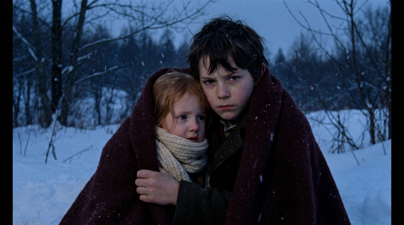 Un ragazzo nella neve: la notte che rivelò il vero significato di ricchezza e potere