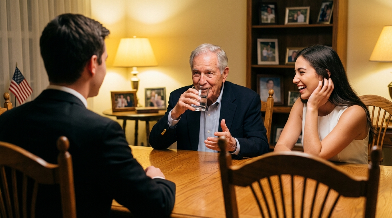 Mia nipote stava per sposare un consulente finanziario, e tutta la famiglia lo adorava. Alla sua festa di fidanzamento a Edmonton, mi prese da parte e mi chiese: “Harold, chi controlla la proprietà da 8 milioni di dollari?”. Sorrisi e dissi…