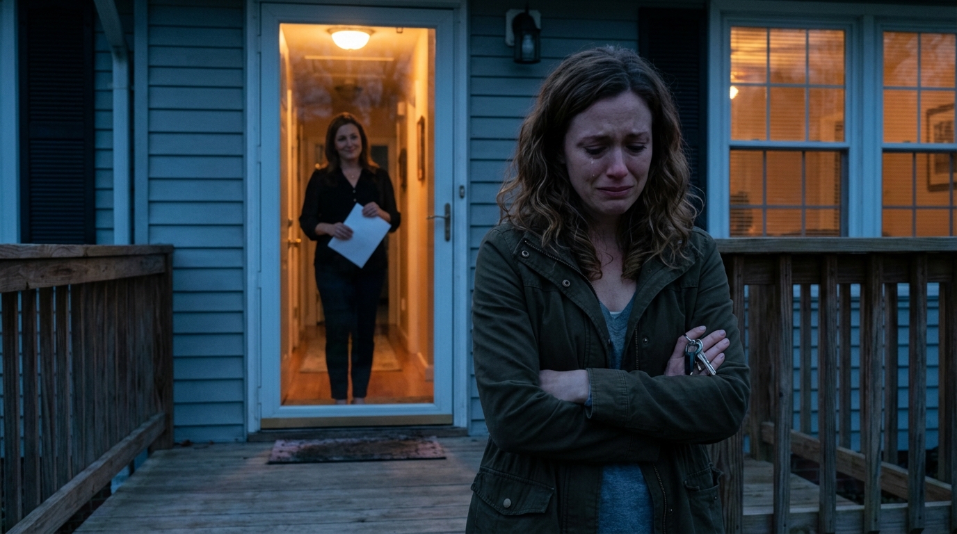 Sono tornato a casa e la mia CHIAVE non girava. SERRATURE nuove. Le mie cose erano ancora dentro. Mia sorella era lì con un’ORDINANZA DEL TRIBUNALE, sorridente. Ha detto: “Non puoi entrare. Non più”. Non ho urlato. Ho chiamato il mio avvocato e mi sono presentato in TRIBUNALE. Quando il giudice ha chiesto “prove”, ho premuto PLAY sulla sua SEGRETERIA. LE SUE PAROLE SI SONO RIVOLTE CONTRO DI LEI.