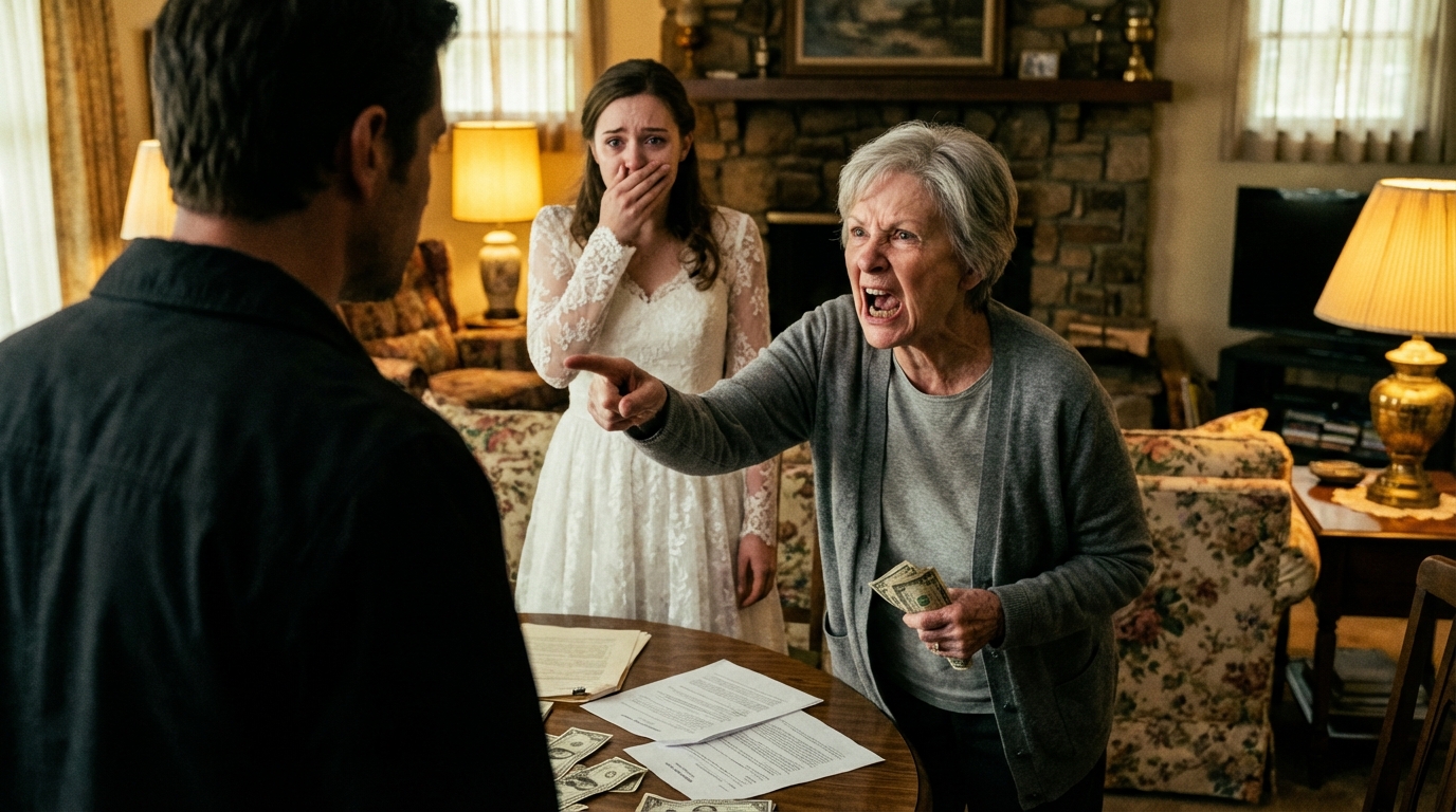 “Consegna i 40.000 dollari a tua sorella, altrimenti il ​​matrimonio è annullato!” esplose mia madre durante