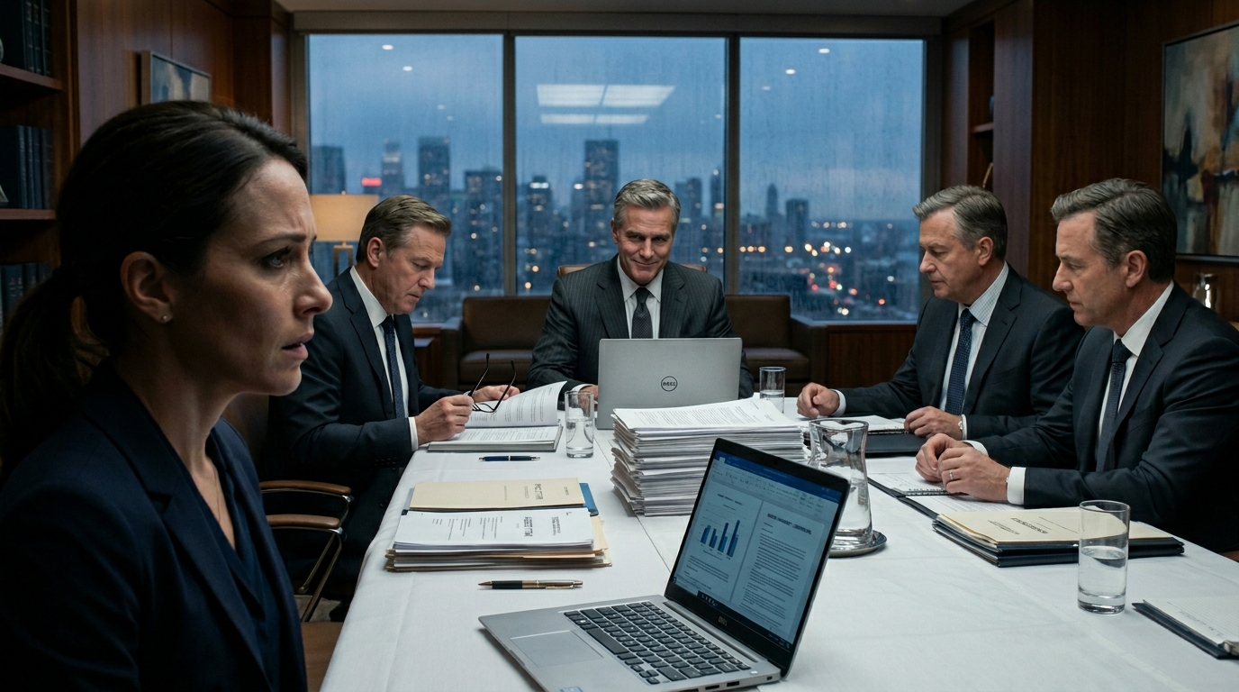 Mia madre mi ha ingannato organizzando una “riunione di famiglia”. Quando sono arrivata, gli avvocati erano già lì, pronti a costringermi a firmare tutto. Quando mi sono rifiutata di cedere l’eredità, mi hanno minacciata. Io ho solo sorriso e ho detto: “Uno… due… tre… quattro… cinque. Siete in tanti.” Poi ho aggiunto con calma: “La cosa divertente è che anch’io ho portato solo una persona.”