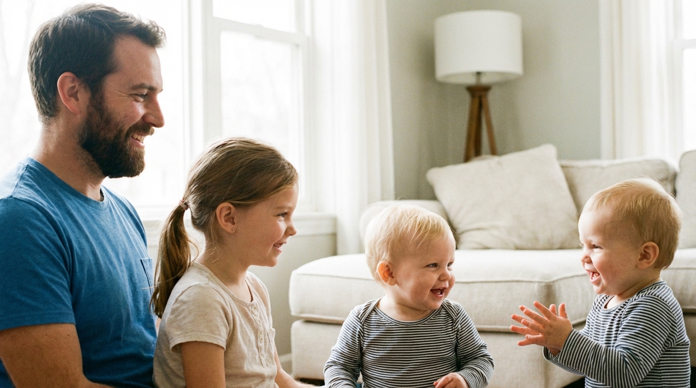 Rico fece ritorno inaspettatamente e rimase sconvolto da ciò che vide fare alla tata con i tre gemelli.