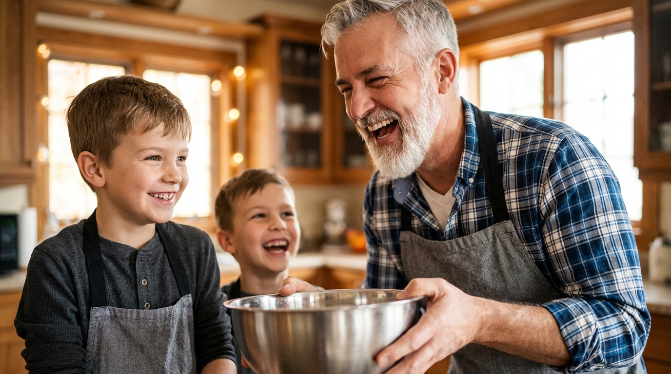 Il ritorno inaspettato e la sorpresa all’asilo nido. Aprì la porta con cautela e vide la tata che leggeva una storia ai suoi bambini, i quali l’ascoltavano rapiti.