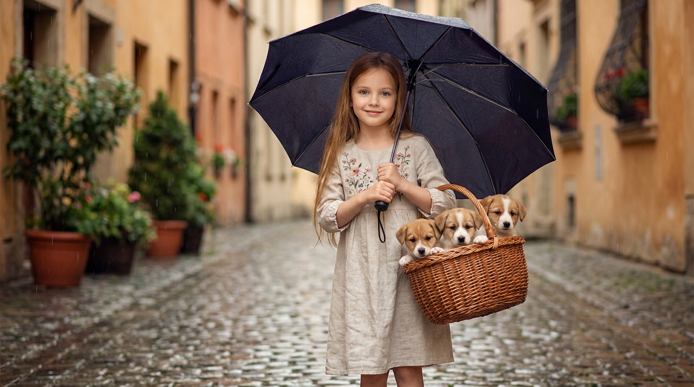 La bambina che ha accolto tre bambini e ha commosso tutti: la piccola non sapeva che il suo gesto d’amore avrebbe scatenato un’ondata di solidarietà destinata a trasformare per sempre la vita del suo umile quartiere.