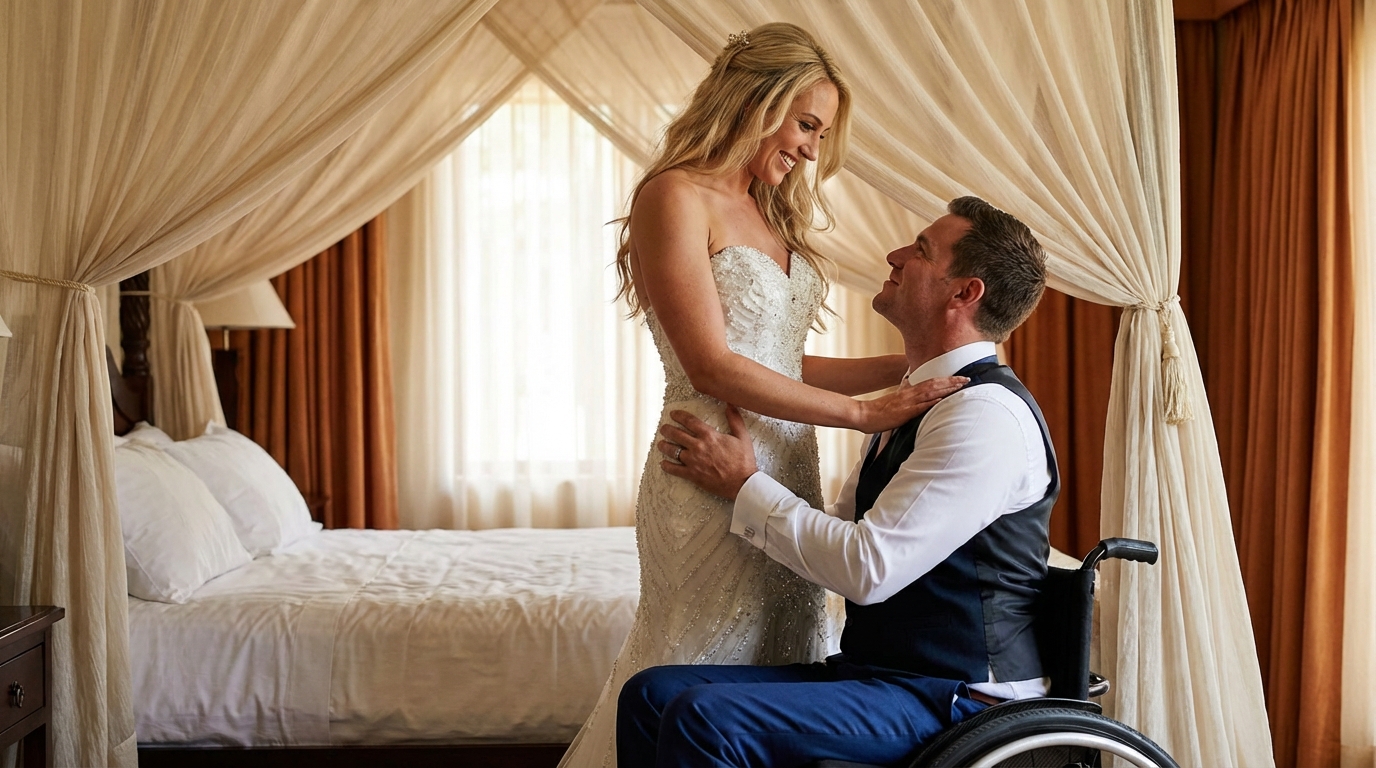 La mia matrigna mi ha costretta a sposare un ricco invalido. La notte delle nozze, l’ho sollevato e l’ho portato a letto, siamo caduti… e ho scoperto una verità sconvolgente.