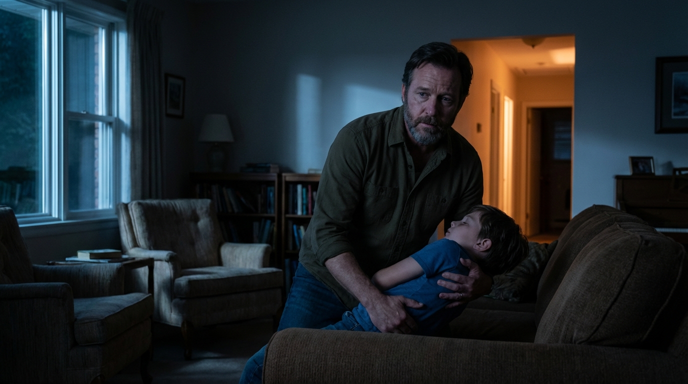 MIO PADRE, DELLA CIA, MI HA CHIAMATO ALLE 3 DEL MATTINO. “SEI A CASA?” “SÌ, STO DORMENDO. COSA C’È CHE NON VA?” “CHIUDI TUTTE LE PORTE. SPEGNI TUTTE LE LUCI. PORTA TUO FIGLIO NELLA CAMERA DEGLI OSPITI. ORA.” “MI STAI SPAVENTANDO -” “FALLO! NON FAR SAPERE NULLA A TUA MOGLIE!” HO PRESO MIO FIGLIO E SONO CORSA GIÙ. ATTRAVERSO LA FINESTRA DELLA CAMERA DEGLI OSPITI, HO VISTO QUALCOSA DI ORRIBENTE…