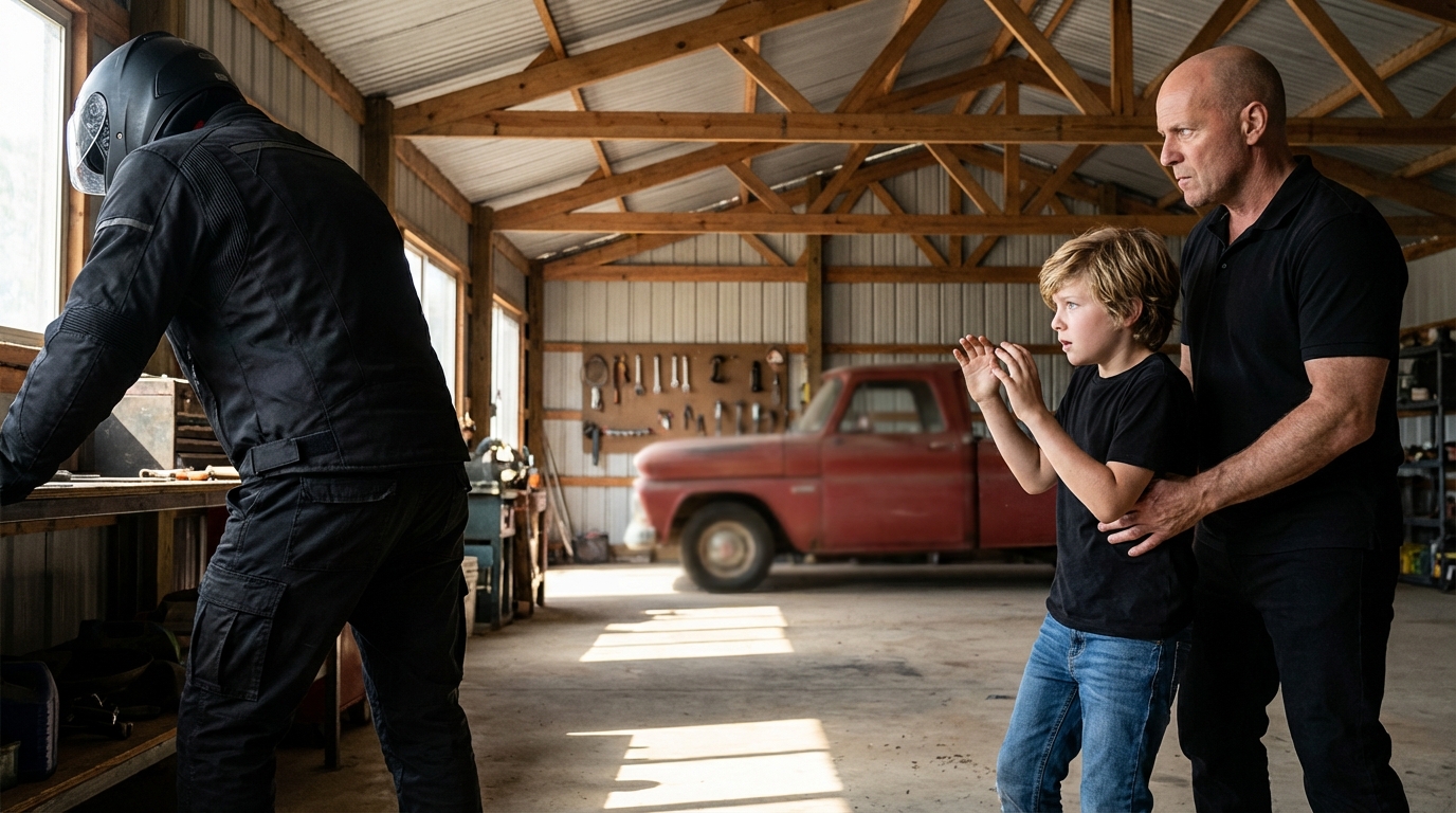 Il vicino ha insegnato di nascosto a mio figlio come difendersi.