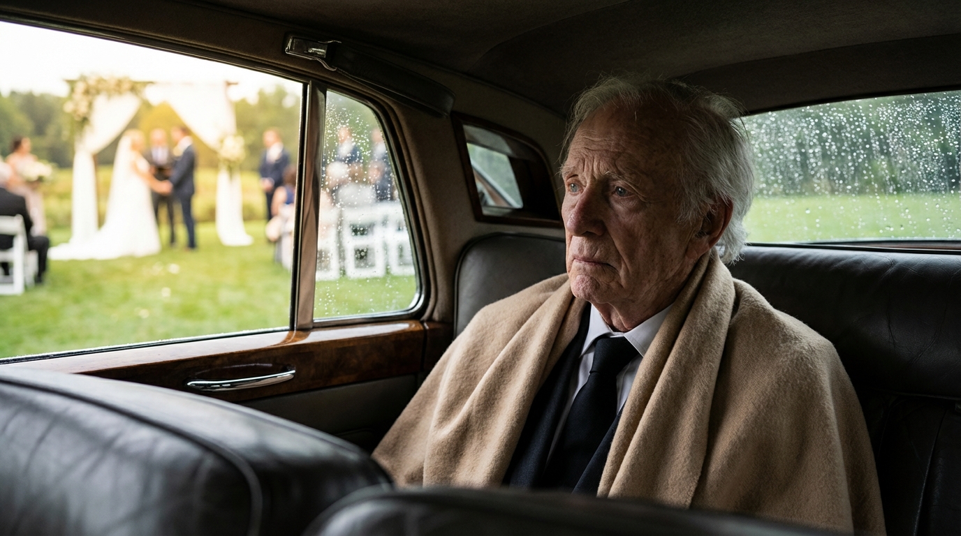 LA MATTINA DEL MATRIMONIO DI MIA FIGLIA, L’AUTISTA DI FAMIGLIA MI HA SPINTA NEL BAGAGLIAIO E MI HA GETTATA ADDOSSO UNA COPERTA. “CHE DIAVOLO STAI FACENDO?!” HO URLATO. “SIGNORE, LA PREGO, SI NASCONDA QUI. NON DICA UNA PAROLA. DEVE VEDERE QUESTO, SI FIDI”, HA DETTO. POCHI MINUTI DOPO, QUELLO CHE HO VISTO ATTRAVERSO LA FESSURA MI HA LASCIATA COMPLETAMENTE CONGELATA.