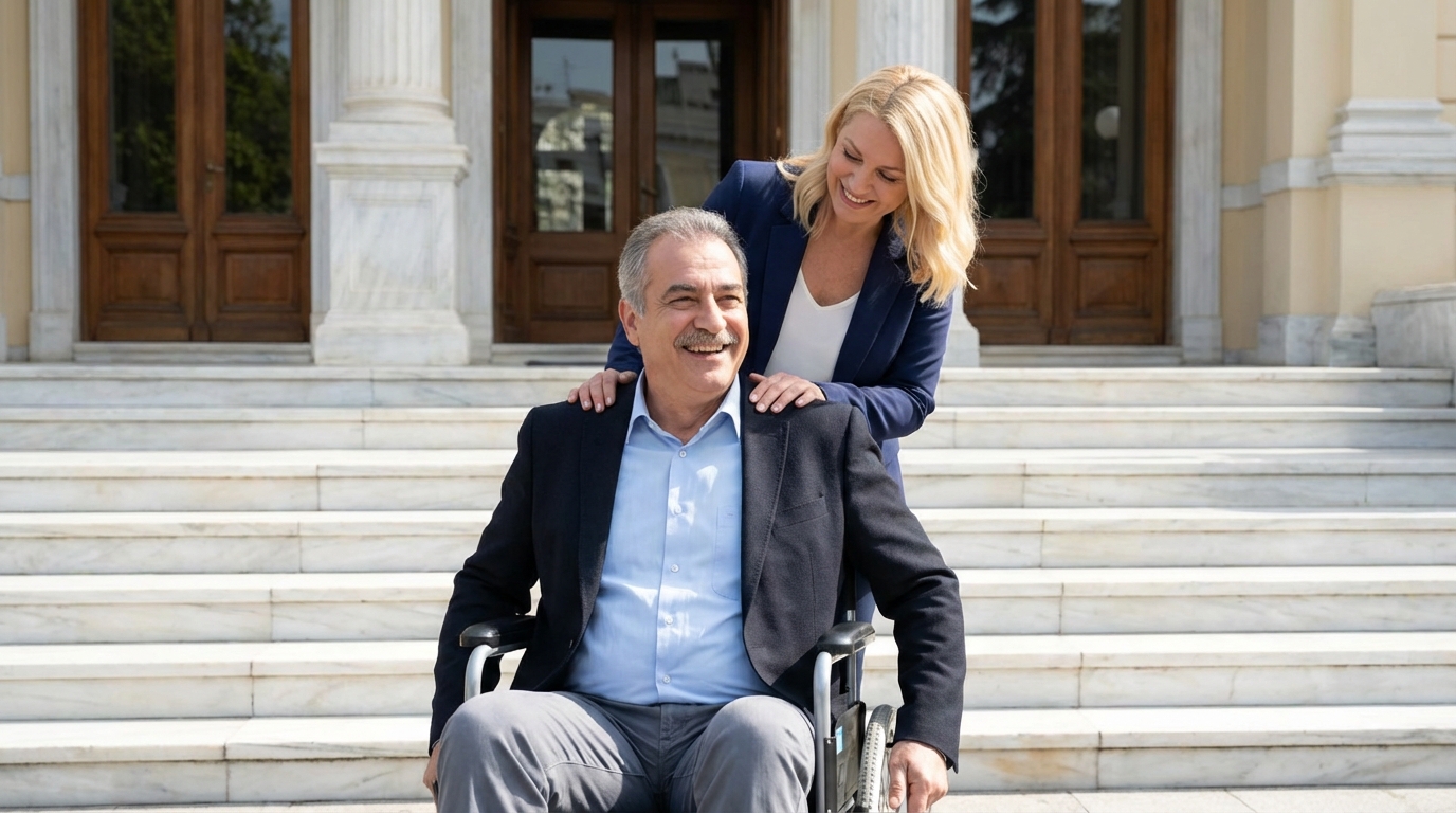 La donna delle pulizie lo portò in spalla… e quando la porta si aprì, il destino dell’azienda cambiò.