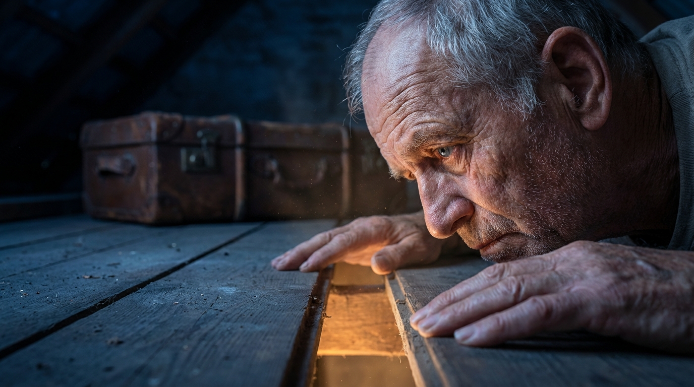 Mio figlio maggiore mi ha chiamato a mezzanotte (lavora per l’FBI): “Nasconditi in soffitta. Subito.”