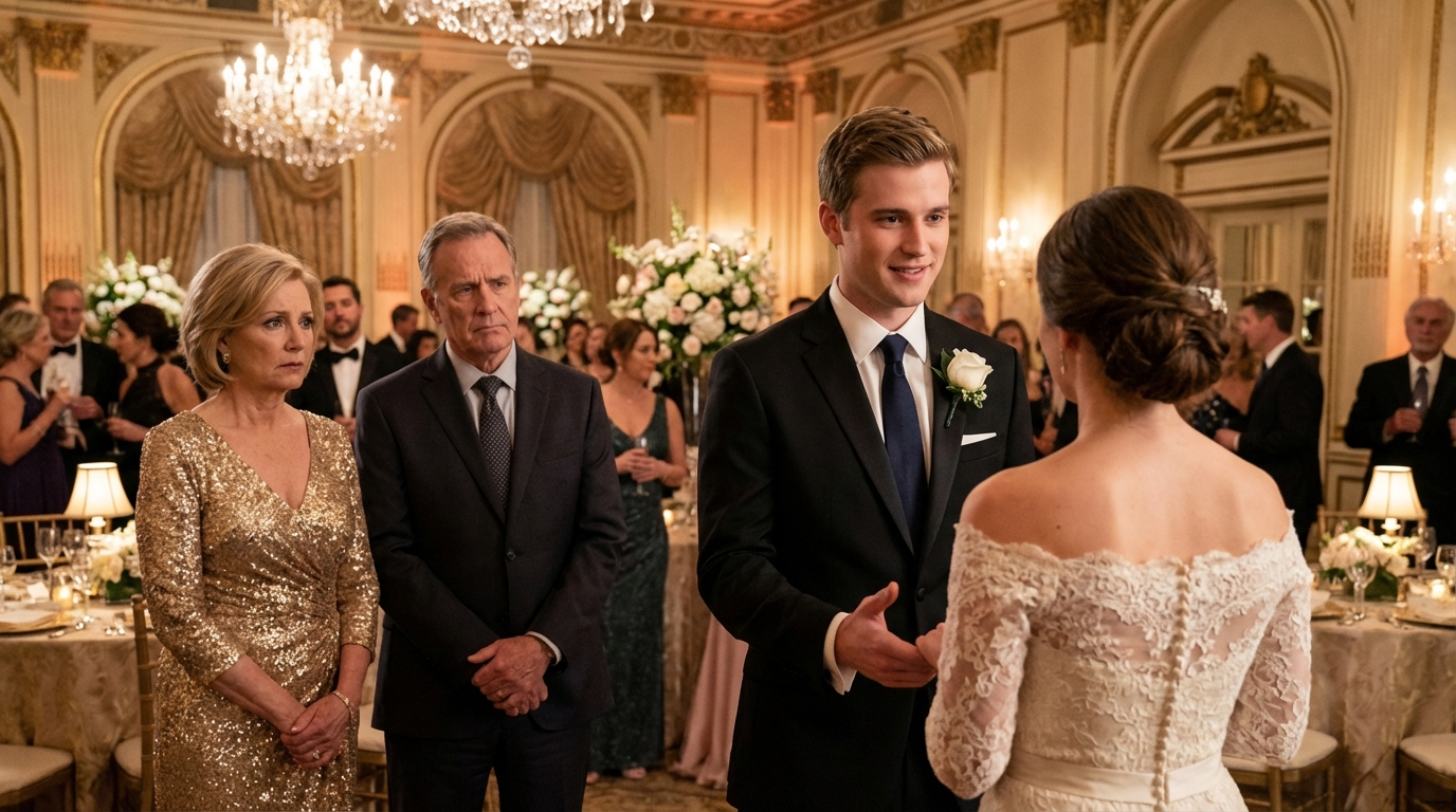 Il mio fratello minore sorrise compiaciuto e mi presentò al suo capo alla festa di fidanzamento: “Questo è il fallimento della nostra famiglia. I miei genitori, con espressioni infastidite, dissero: che imbarazzo”. Il suo capo rimase in silenzio, osservando ognuno di loro. La stanza divenne tesa. Poi sorrise e disse: “Interessante… hai…?”