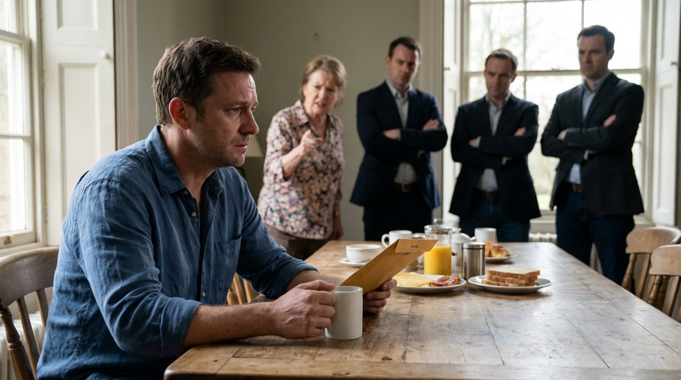 Il pranzo della domenica avrebbe dovuto essere normale… finché mia madre non ha annunciato con nonchalance: “Tuo fratello ha perso il lavoro, quindi d’ora in poi sarai tu a COPRIRE l’affitto”. Mio padre ha suggellato la cosa: “La famiglia aiuta la famiglia, NESSUNA lamentela”. Ho bevuto un sorso di caffè e ho detto: “Bene. Poi può trasferirsi a casa TUA… perché VENDO la mia… e c’è un’altra cosa che non hai ancora indovinato”.