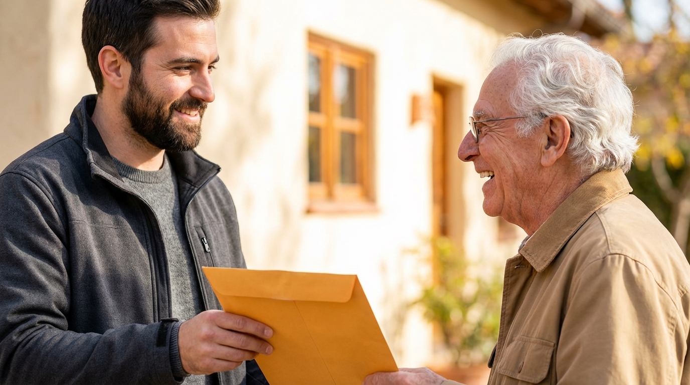 Pulivo una casa per una paga misera, ma la sua ultima lettera ha cambiato tutto.