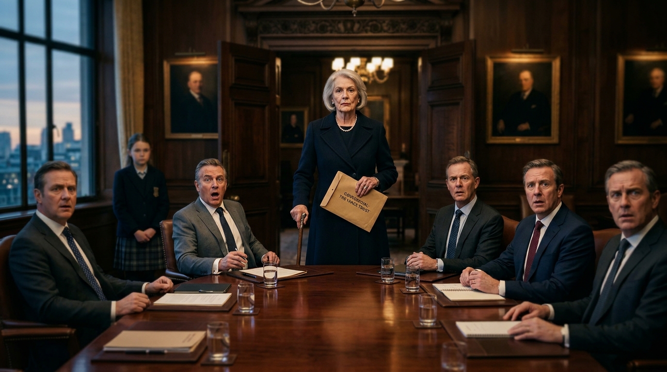 Alla lettura del testamento, ho sentito mio figlio dire: “Finalmente, ci divideremo gli 8 milioni di dollari della mamma”, e tutta la stanza ha riso con lui. Poi ho spalancato la porta dell’ufficio dell’avvocato con il mio bastone, ho visto tutti i volti impallidire e immobilizzarsi, e nel momento stesso in cui ho posato la busta che avevo in mano sul tavolo, nessuno ha più osato menzionare “la propria parte”.