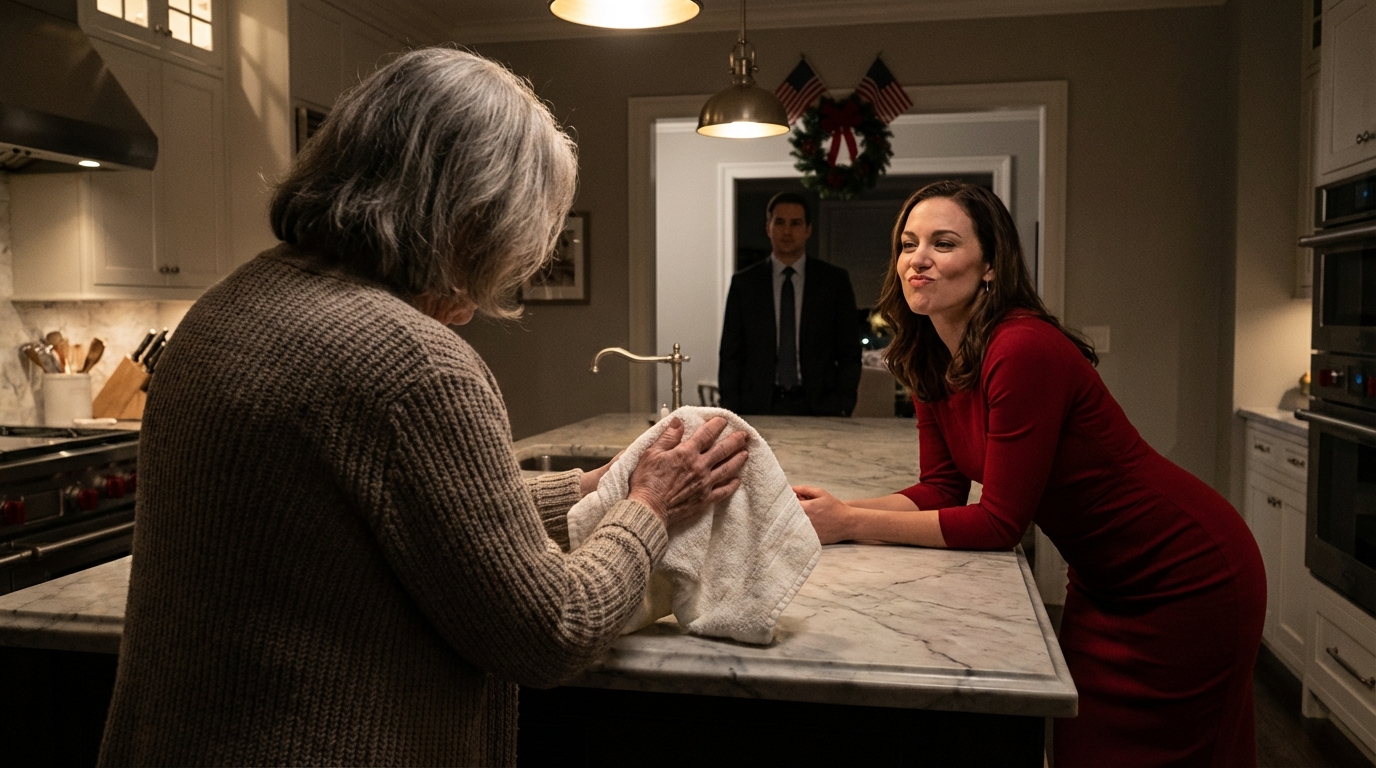 Mia nuora ha dichiarato: “Questo Natale tutta la mia famiglia verrà a casa tua, solo 25 di noi!”. Ho sorriso: “Certo”. …poi ho tirato fuori silenziosamente qualcosa che era rimasto impolverato per cinque anni e il suo sorriso si è spento.