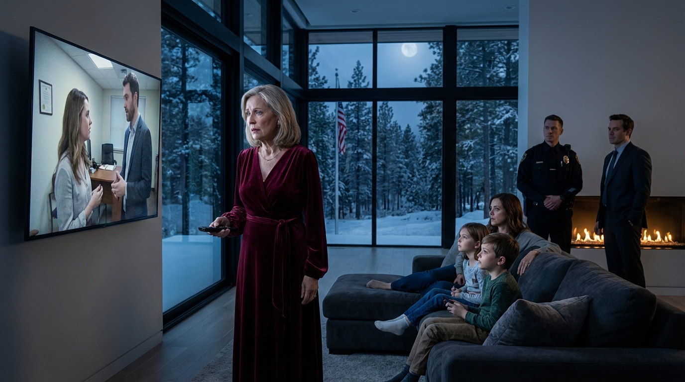 Mi hanno dimenticato per cinque Natali, così ho comprato una casa in montagna da 1,2 milioni di dollari. Una settimana dopo sono arrivati ​​con i bagagli, una chiave di riserva… e hanno trovato un poliziotto, un avvocato e tutte le telecamere accese.