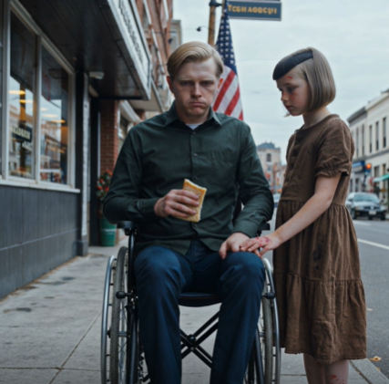 Una ragazza di 13 anni a piedi nudi ha promesso un miracolo a un uomo di 29 anni su una sedia a rotelle, poi gli ha dato un messaggio alle 21:47. Bussa, non lo dimenticherà mai