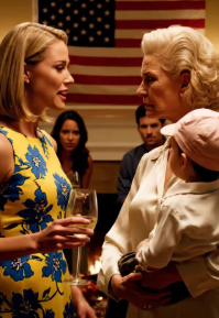 A una festa di compleanno in famiglia in Ohio, mi sono sentita gelare il sangue quando ho visto la mia nipotina di sei anni con un cappellino rosa sulla testa rasata. Mia nuora ha persino alzato il bicchiere e ha riso dicendo che era solo uno scherzo. Ho subito preso in braccio la bambina e me ne sono andata, mentre mio figlio mi urlava che stavo esagerando. Ma la mattina dopo era lui a presentarsi alla mia porta, con la voce tremante, implorandomi di non andare oltre.