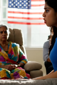 La mia gamba pulsava, e ho chiesto solo a mia nuora di passarmi un bicchiere d’acqua, ma lei mi ha urlato in faccia: “Alzati e prenditelo da sola, vecchia inutile!”, mentre mio figlio se ne stava seduto lì a testa bassa come se non avesse sentito niente, e quando ho stretto i denti e mi sono alzata a fatica per entrare nella casa che avevo pagato in tutti quegli anni, sapevo che prima dell’alba ci sarebbe stata una telefonata che avrebbe impedito a entrambi di dormire.