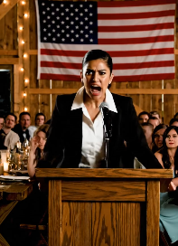 Al mio matrimonio, i miei genitori indossavano abiti da lutto neri. La mamma prese il microfono: “Restiamo qui finché non firmerete il passaggio di proprietà della casa a vostra sorella!” Mia sorella rise. Mio marito si alzò con calma e indicò lo schermo. Ciò che apparve sullo schermo li fece scappare dalla sala.