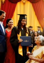 Giorno della laurea. La nonna mi ha fatto una domanda: “Dov’è il tuo fondo fiduciario da 3.000.000 di dollari?” — Sono rimasta paralizzata — La mamma è impallidita, il papà fissava l’erba — 48 ore dopo, la verità è svanita alla vista…