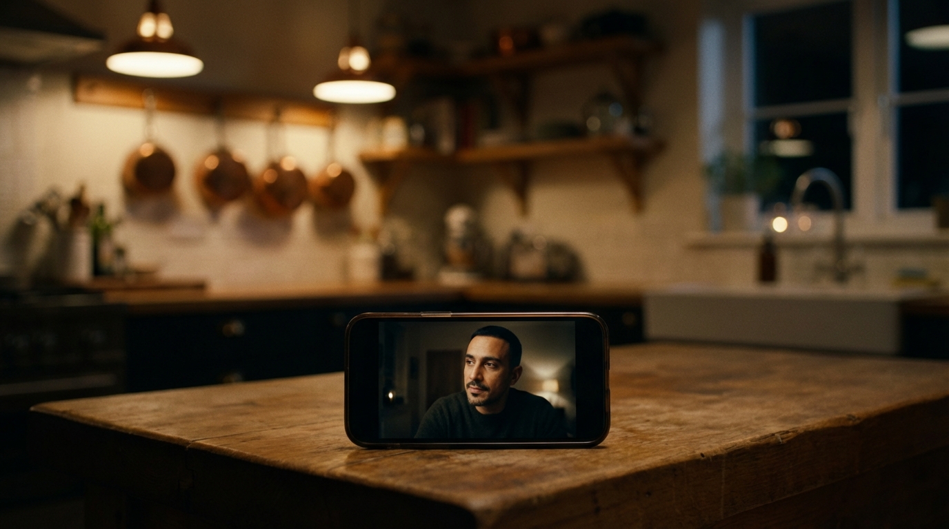 Mia sorella ha lasciato il telefono sul tavolo della cucina. Ha squillato e sullo schermo è apparsa la foto di mio marito, l’uomo morto cinque anni fa. Quando ho visto il messaggio, non riuscivo a respirare.