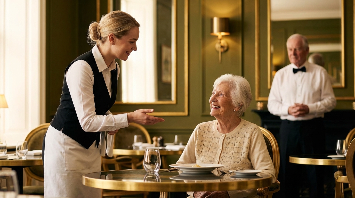 Il cliente arrogante e la cameriera multilingue: una lezione inaspettata.