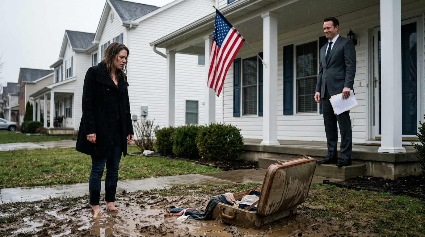 Dopo il funerale di mio padre sotto il cielo grigio dell’Ohio, non mi è rimasto nulla, mio ​​fratello ha portato fuori la mia valigia, l’ha gettata nel fango e mi ha cacciato dall’unica casa che avessi mai conosciuto; ho racimolato gli ultimi pochi soldi che mi erano rimasti per affittare una stanza fatiscente in fondo a una strada senza uscita, e il mio primo giorno lì, la padrona di casa ha guardato la mia collana, si è bloccata e mi ha chiesto: “Sei nata il 22 maggio e tua madre è morta subito dopo averti partorita… vero?”.