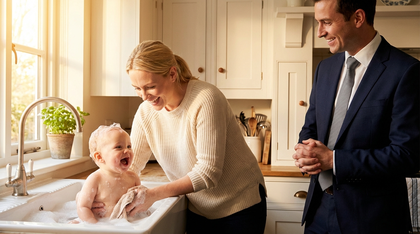 La verità nascosta della tata e del milionario: il medico ha rivelato che il lavandino aveva rilasciato una tossina da un detergente che il bambino aveva inalato, salvandogli la vita e svelando le vere intenzioni della tata.