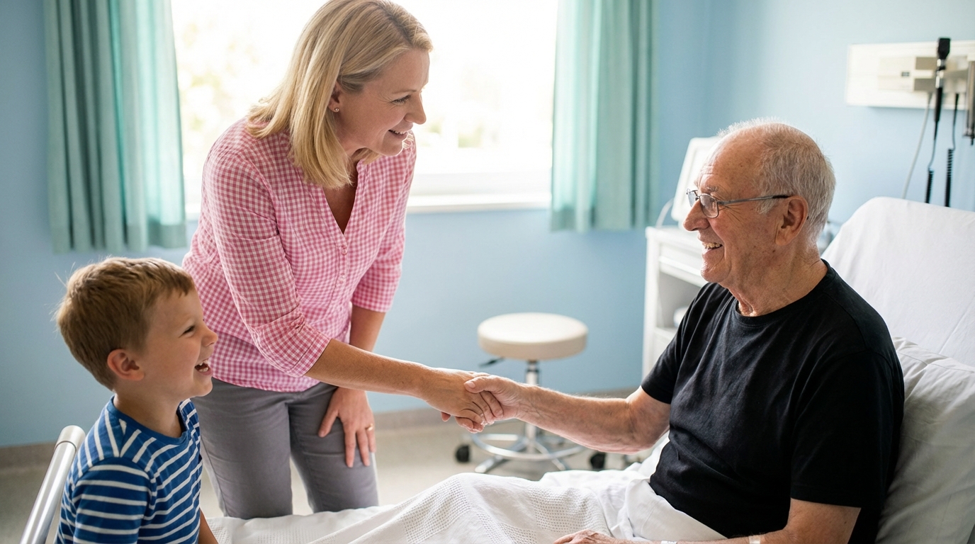 Ho ritrovato mio figlio e ho capito che non avevo mai perso la speranza di riaverlo.