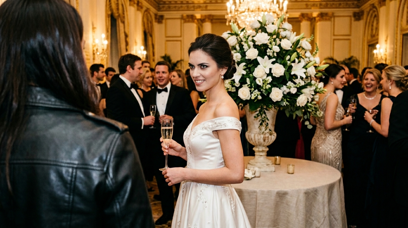 Al matrimonio di mio figlio, in una sala da ballo sfarzosa, ho sentito per caso la mia nuova nuora ridacchiare sottovoce con la sua damigella d’onore, dicendo che con solo qualche altro “segno di confusione” mi avrebbero rinchiusa in una casa di riposo e si sarebbero presi la casa al mare che io e mio marito avevamo costruito. Ho comunque alzato il bicchiere, ho continuato a sorridere, ma la mattina dopo ho firmato un documento che ha fatto davvero preoccupare alcuni membri della famiglia.