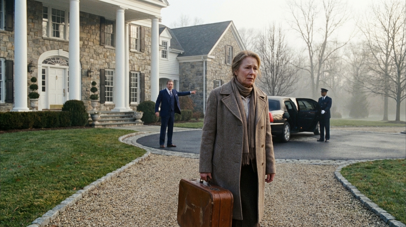 “Se non vuoi andare in una casa di cura, fai una valigia e vattene da casa mia, subito!” urlò mio figlio, guardandomi negli occhi. Rimasi calma, sorrisi, piegai i vestiti e chiusi la valigia. Un’ora dopo, arrivò una limousine. Quando aprì la portiera e vide chi era venuto a prendermi… il suo sorriso svanì.