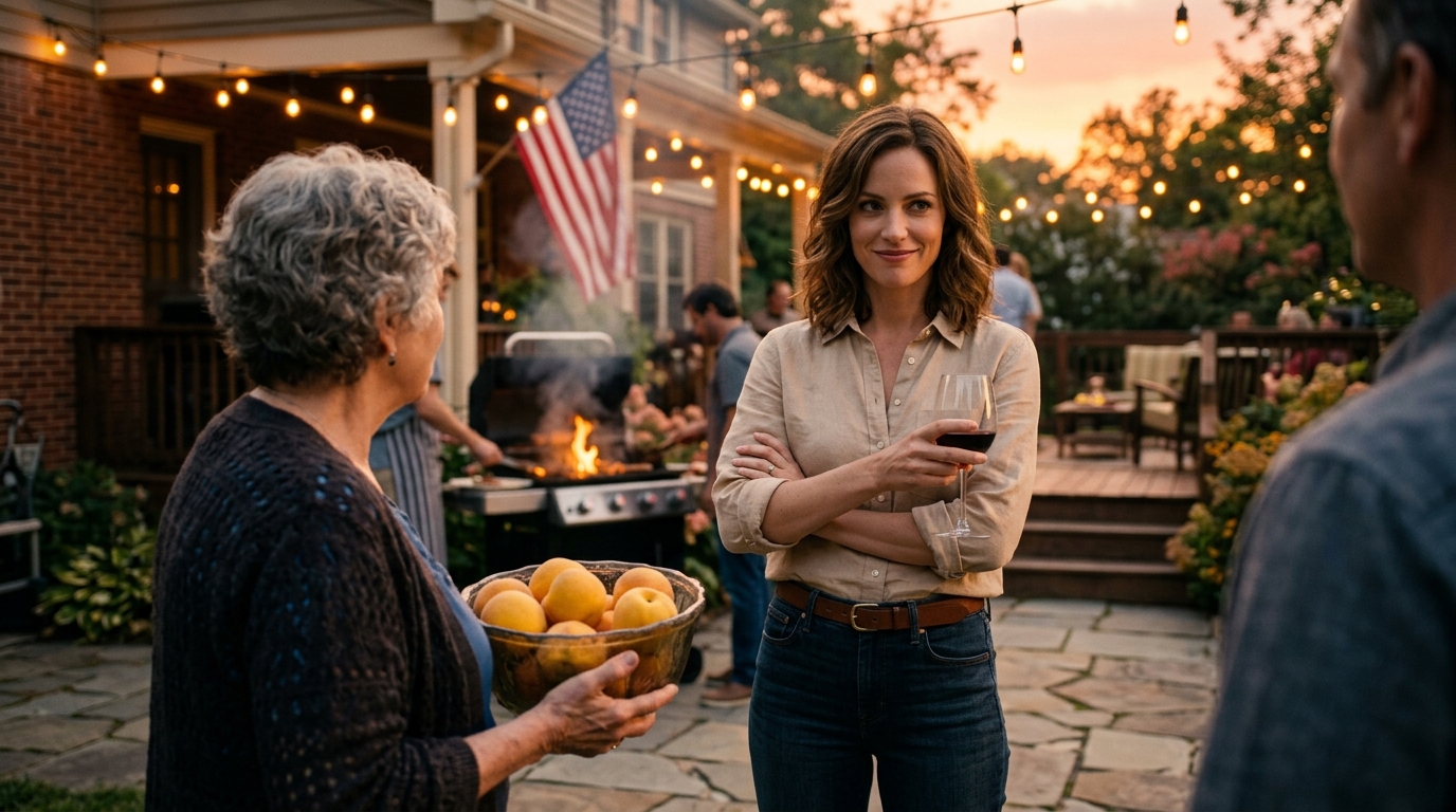 Ho sentito con le mie orecchie: “Perché è ancora viva?”, nel cortile di mio figlio, mentre tenevo ancora in mano una torta appena sfornata, e sono entrata come se non avessi sentito nulla, mi sono seduta sul bordo del tavolo dove nessuno mi ha salutata, nessuno mi ha guardata, e nessun nipote è riuscito a chiamarmi nonna — e la mattina dopo, un vecchio cassetto si è aperto in un modo di cui avrebbero dovuto avere paura molto tempo fa