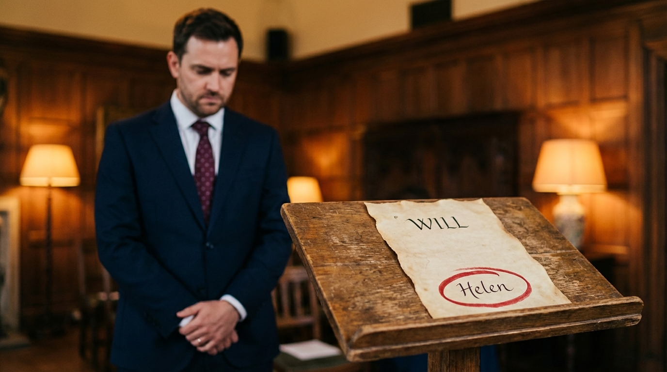 La mia matrigna e il suo consigliere mi chiesero di dividere il patrimonio di mio padre con i suoi figli. Il testamento diceva qualcosa di molto diverso.