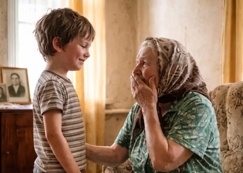 Mio figlio e mia nuora sono andati in vacanza e hanno lasciato il loro bambino da solo con me. E quando se ne sono andati, mio ​​nipote si è improvvisamente fermato e ha iniziato a parlare per la prima volta in vita sua, e ha detto qualcosa che mi ha sconvolto.