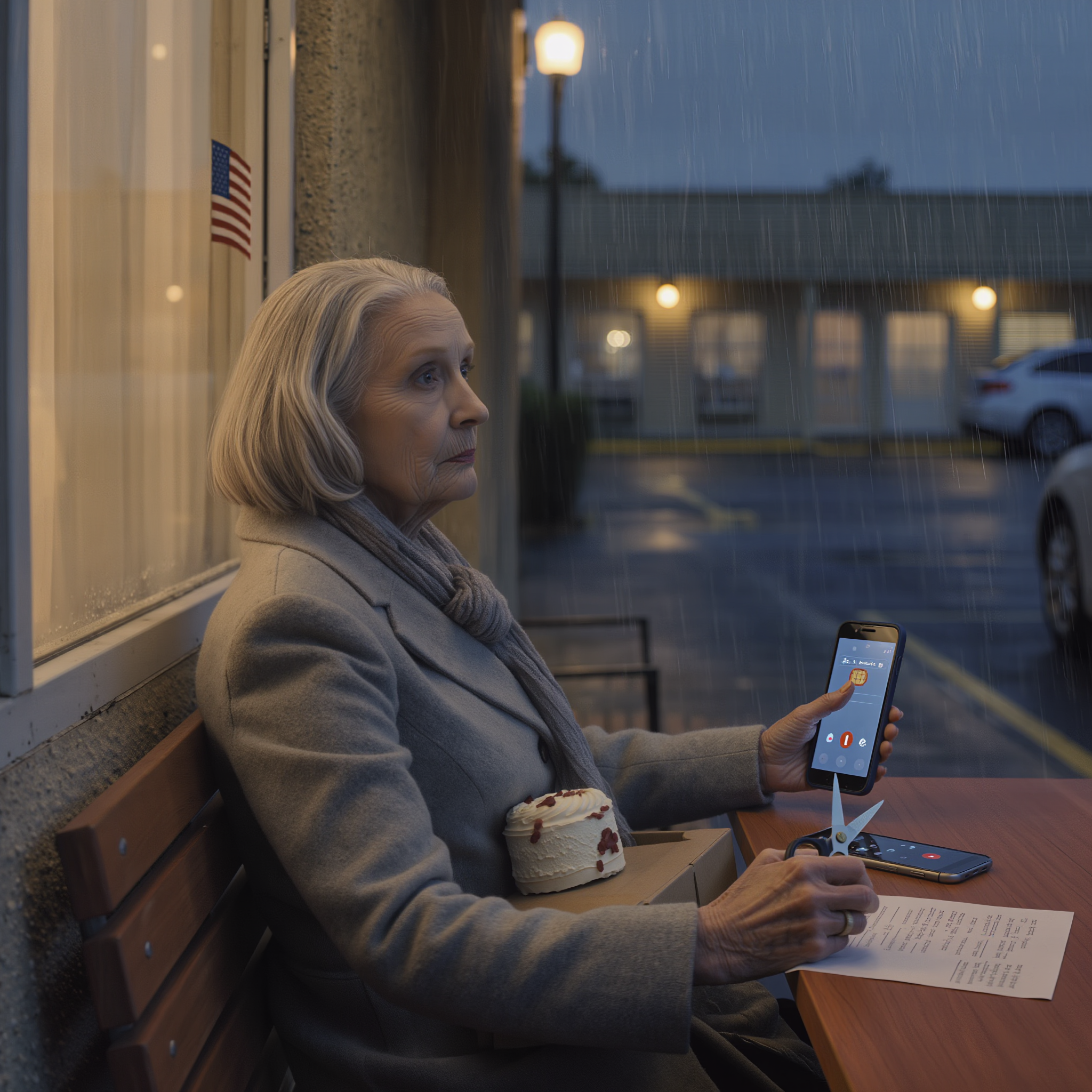 Mio figlio mi ha lasciato alla casa di cura il giorno del mio compleanno come se fossi una vecchia spazzatura. Mi sono seduto da solo nel parcheggio con una fetta di torta in una scatola di cartone, dicendomi che sarei sopravvissuto ancora una notte. Una settimana dopo, ho vinto alla lotteria e all’alba avevo cambiato il mio numero di telefono, i miei contatti e persino le persone a cui non avrebbero mai più potuto contattarmi.