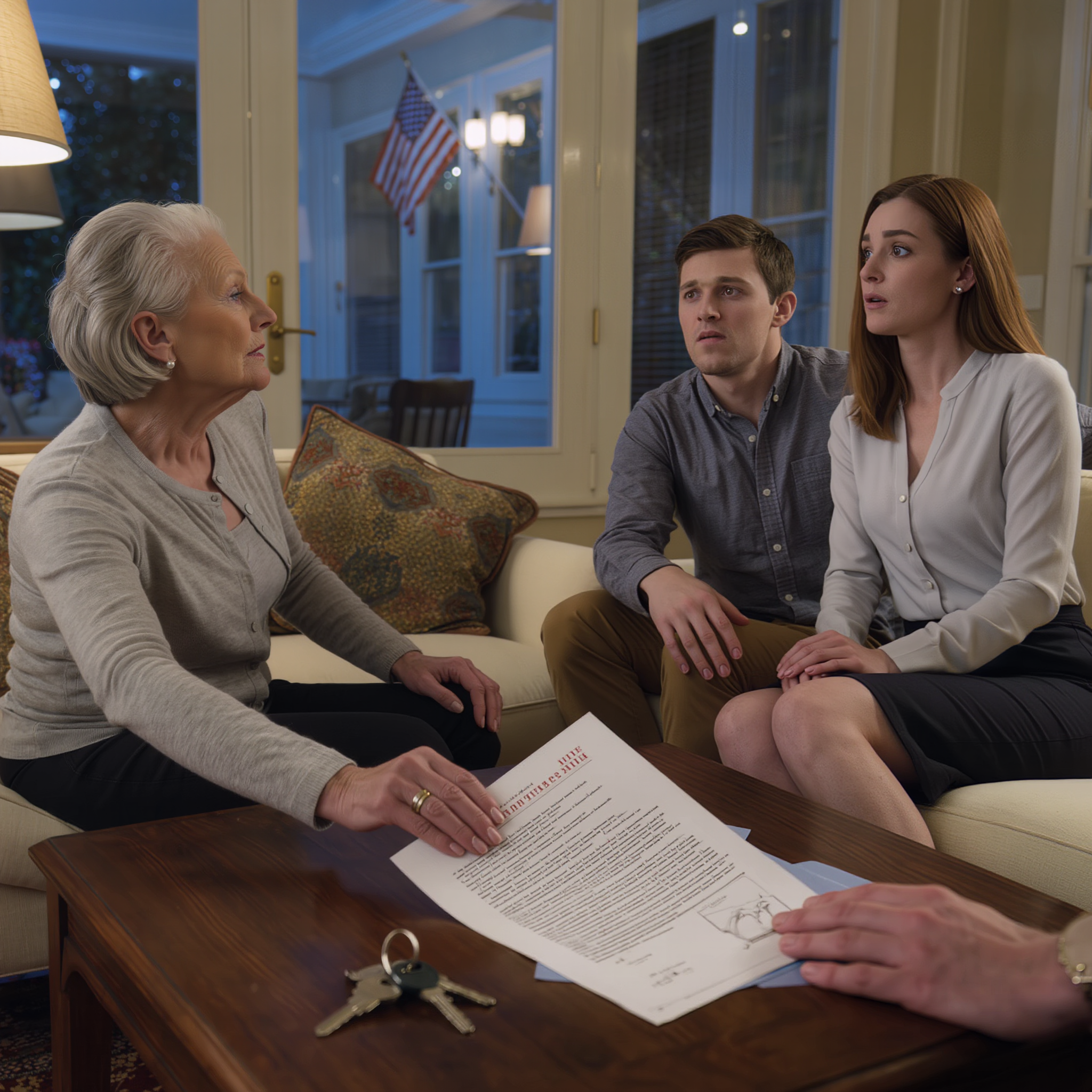 Durante la cena, mio ​​figlio mi ha sbottato: “Date la stanza a mia moglie, o cominciate a fare i bagagli”. Non ho discusso né implorato; ho fatto i bagagli e sono uscito quella sera per firmare i documenti per una piccola casa sulla spiaggia prima che finisse la settimana. Tre giorni dopo, mentre sorseggiavo un caffè e ascoltavo la brezza marina, mi ha chiamato in preda al panico… perché avevano appena affisso un avviso alla porta.