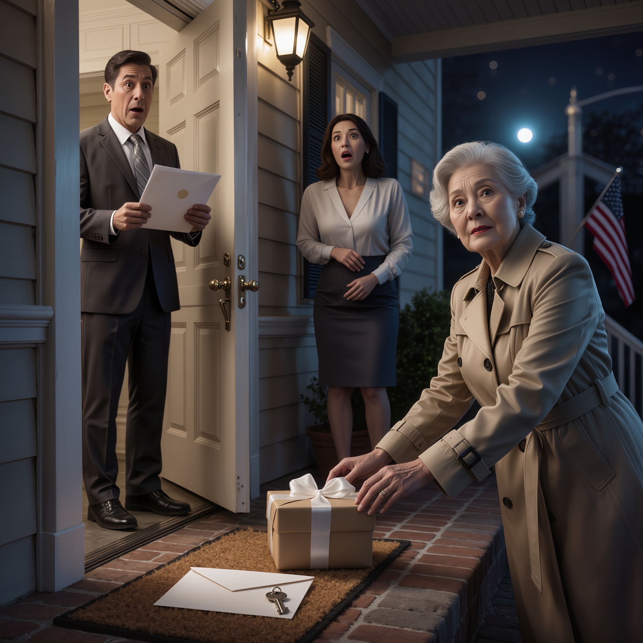 Quando ho chiamato per chiedere quando si sarebbero sposati, mia figlia mi ha detto: “Siamo già sposati, mamma. Invitiamo solo le persone davvero importanti. Mandami solo le chiavi del resort sulla spiaggia e non farne un dramma”. Ho sorriso e ho riattaccato. Tre giorni dopo, ho lasciato un piccolo “regalo di nozze” sulla porta di casa e un messaggio che ha fatto urlare senza sosta il marito di mia figlia.